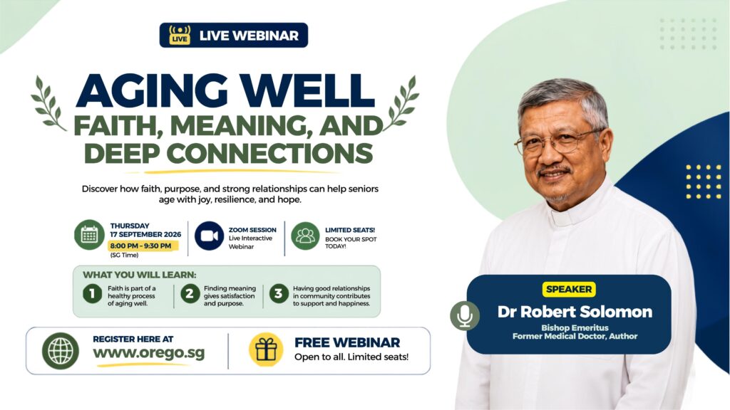 Aging Well: Faith, Meaning, and Deep Connections